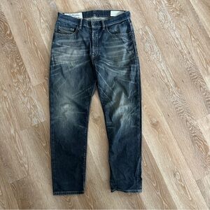 Diesel Industry Dark Blue Straight Jeans Size 32